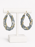 Luxurious twist hoops