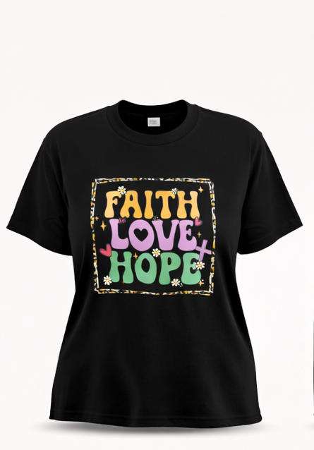 Faith love hope T-Shirt
