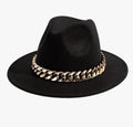 Successfully chained fedora hat