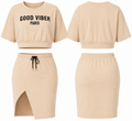 Good viber skirt set (plus size)