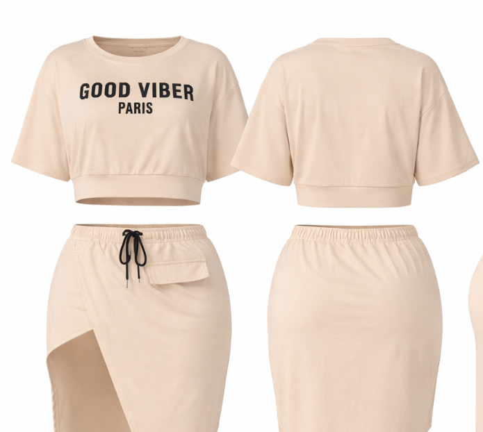 Good viber skirt set (plus size)