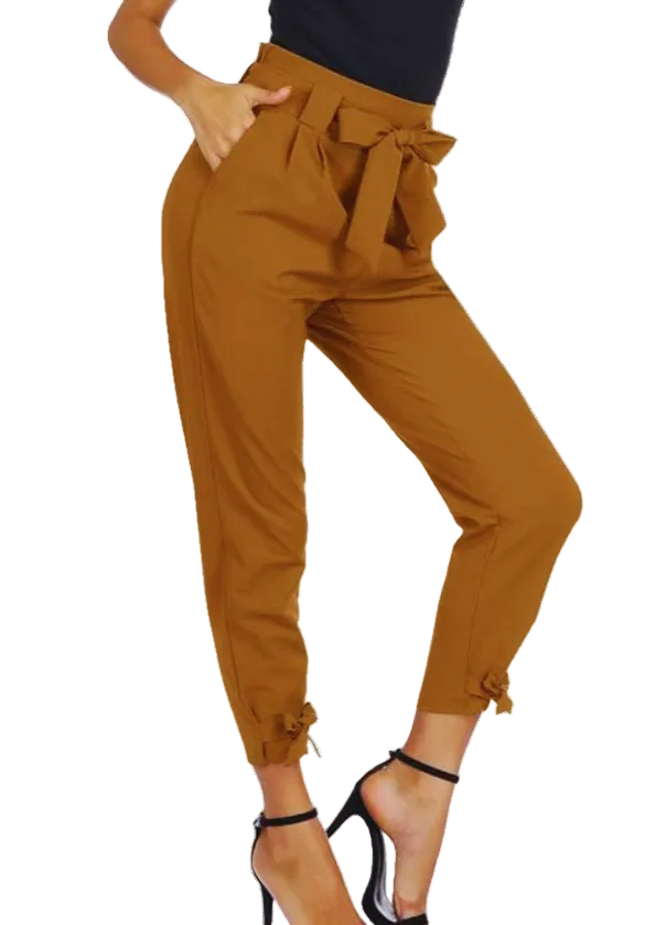 Bowtiful Tie waist pants