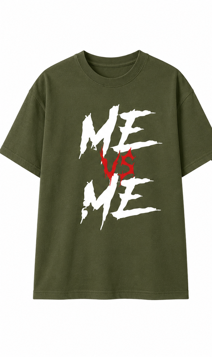 Me vs me graphic tee