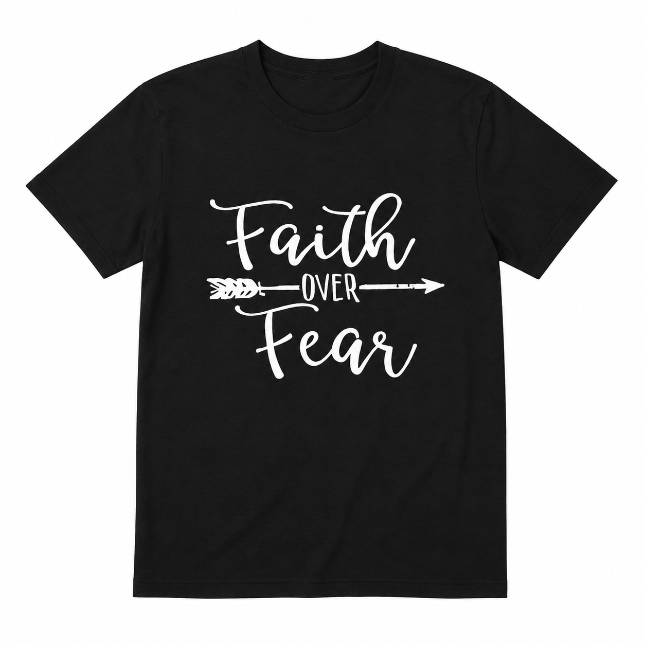 Faith over fear graphic tee