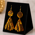 Ankara Luxe statement earrings