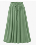 Breezy luxe maxi skirt