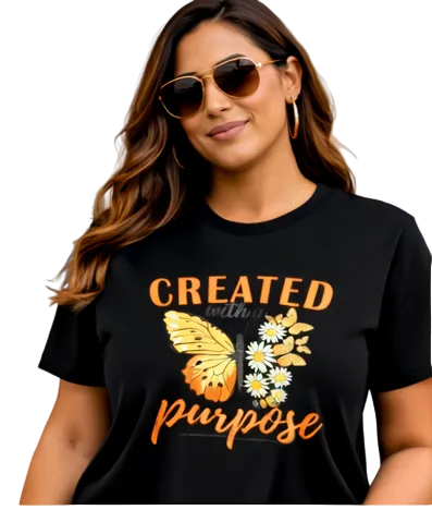 Created with Purpose T-shirt