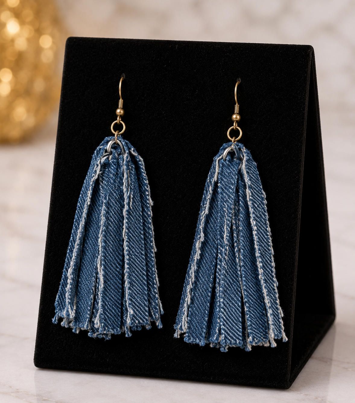 Unshaken faith fringe earrings