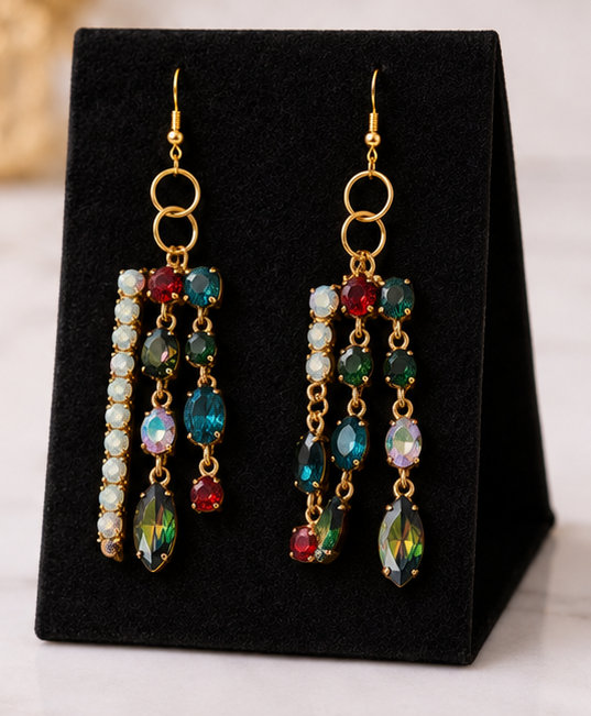 Radiance drop earrings