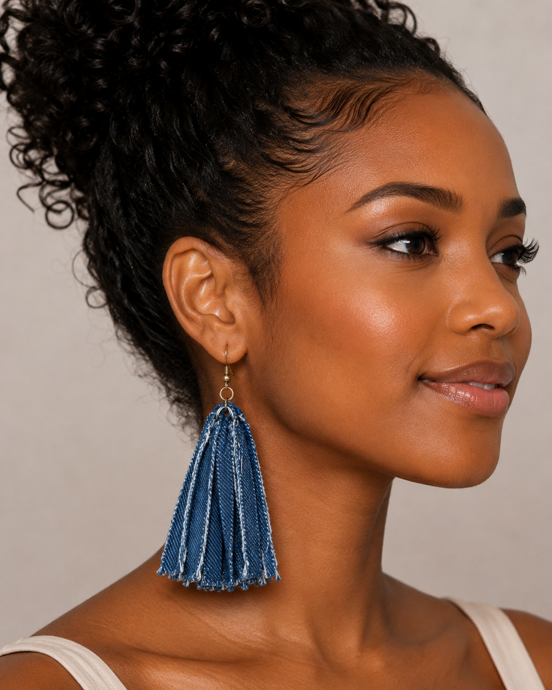 Unshaken faith fringe earrings