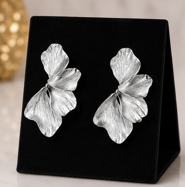 Bloom statement earrings