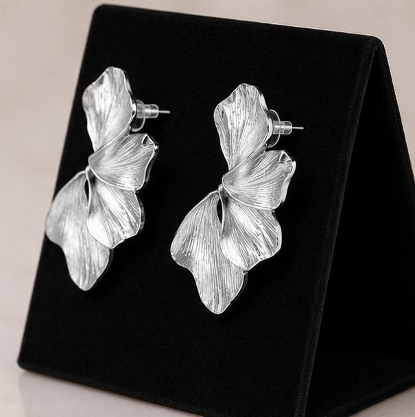 Bloom statement earrings