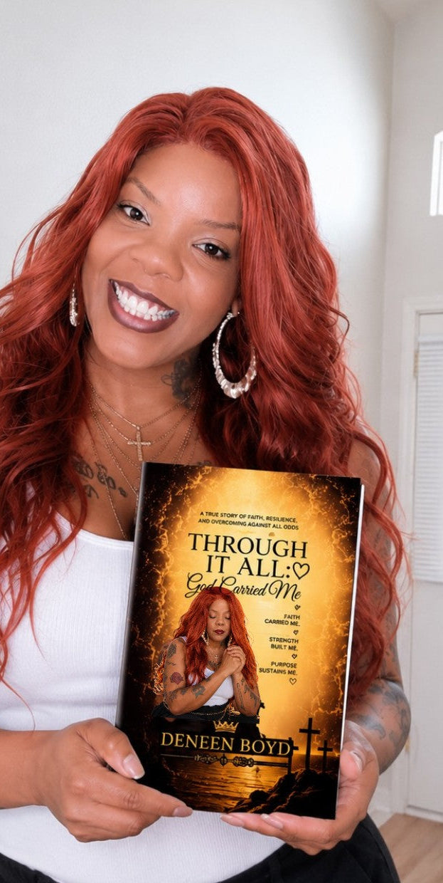 Through it all: God carried me hardcover Book