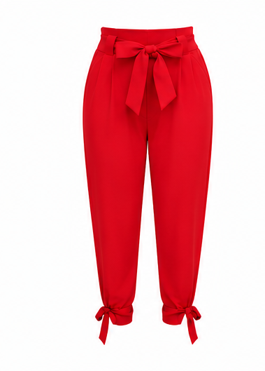 Bowtiful Tie waist pants