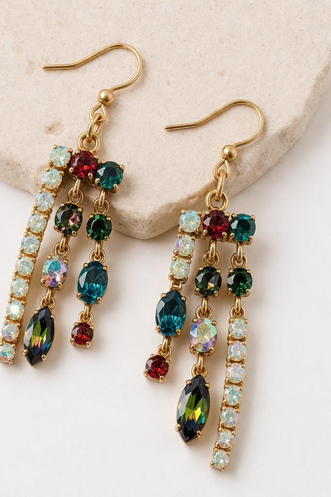 Radiance drop earrings