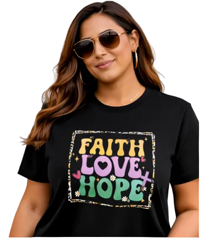 Faith love hope T-Shirt