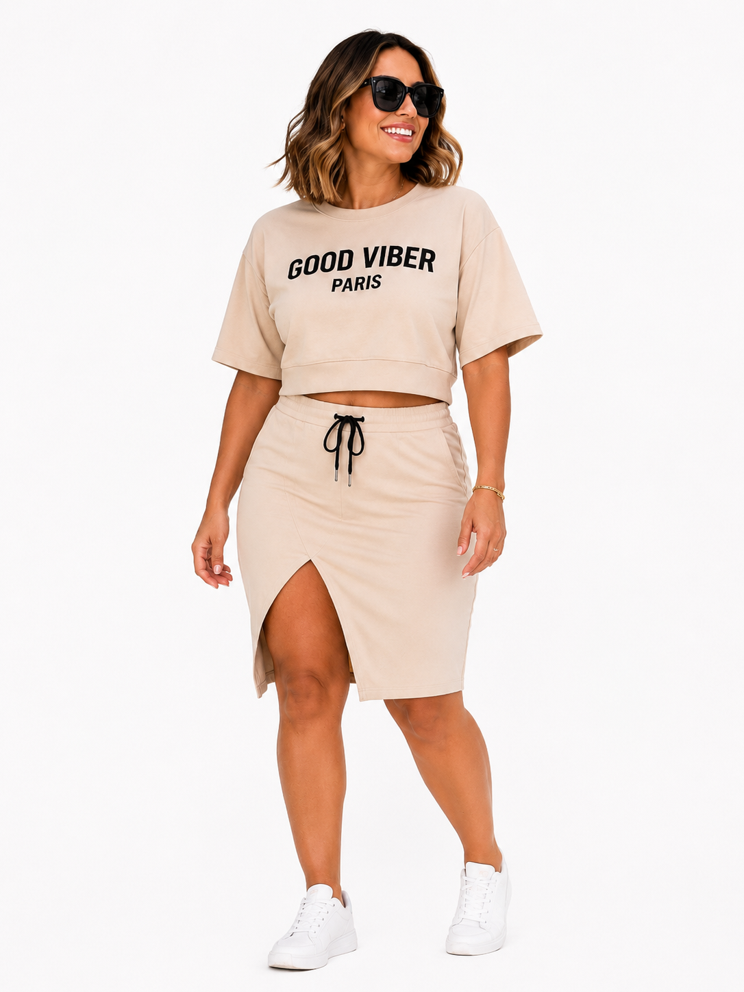 Good viber skirt set (plus size)