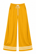Stripe wide leg pants