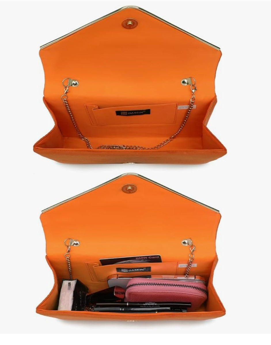 Luxe envelope clutch