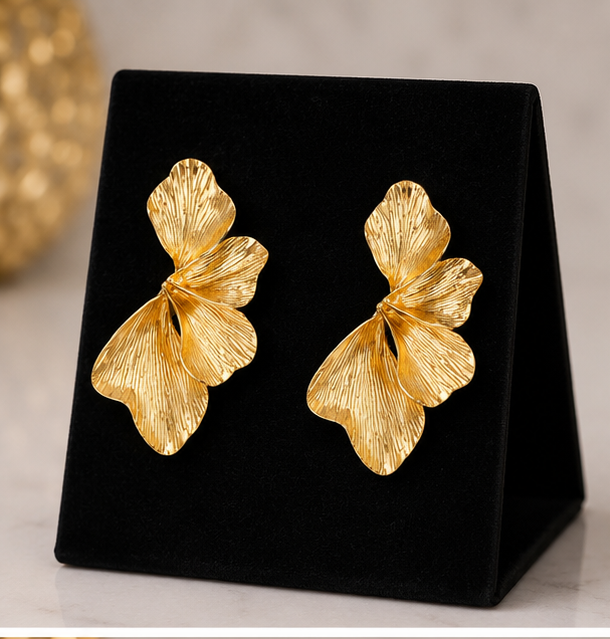 Bloom statement earrings
